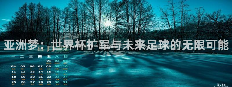 2026世预赛全部赛程：亚洲梦：世界杯扩军与未来足球的无限可能